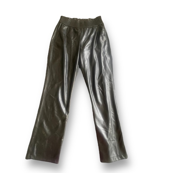 YAELLE VEGAN SOFT LEATHER STRAIGHT LEG